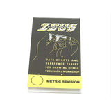 Zeus precision data charts and reference tables for drawing office, toolroom & workshop
