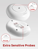 X-Sense Wi-Fi Water Sensor, Accessory for SWS54 Water Sensor Kit, SBS50 Base Station Required, Model SWS51, 1-Pack