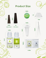 URUQ 188pcs Hydroponic Pods Kit Compatible with AeroGarden & Most Brands