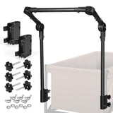 Gifeerory Universal Folding Wagon Push Handle Attachment for Camping Wagons/Strollers/Beach Carts,Upgraded Adjustable Wagon Handle Kit for Metal Round & Square Frame