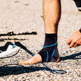 Nvorliy AquaFlex Pro Ankle Brace, Compression Ankle Sleeve for Swimming, Aquatic, Sailing, Scuba Diving, Surfing, Paddle Boarding, Kayaking & Injury Recovery – Supports Women & Men