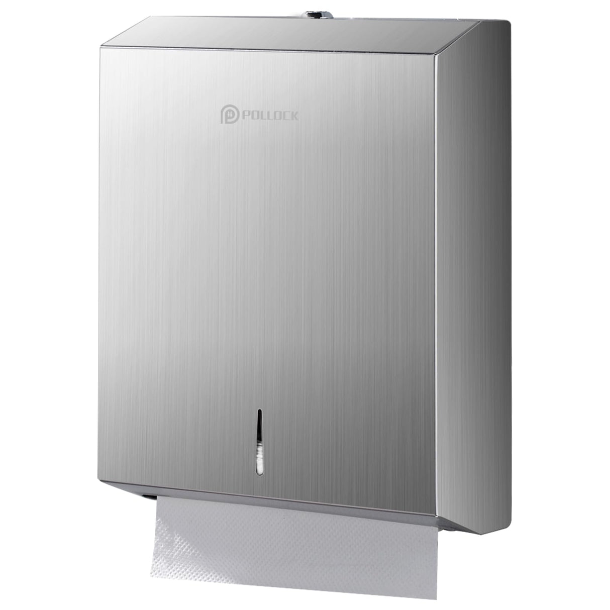 Commercial PaperTowel Holder Dispenser Wall Mount,304 Stainless Steel Bathroom Paper Towel Holder,Toilet Paper Napkin Holder,C Fold Multifold Trifold Paper Towel Dispenser,Hand Towel Dispenser