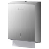 Commercial PaperTowel Holder Dispenser Wall Mount,304 Stainless Steel Bathroom Paper Towel Holder,Toilet Paper Napkin Holder,C Fold Multifold Trifold Paper Towel Dispenser,Hand Towel Dispenser