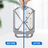 INRAGEO Flying Insect Trap & 5 Cartridges - Compatible with Refills