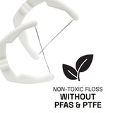 REACH Ultraclean Access Flosser Refill Heads, Unflavored, Plaque Remover for Teeth, Shred Resistant, for Hard to Reach Areas, Oral Care, PFAS Free, for Adults & Kids, 6 Pack, 28 Count