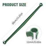 100PCS Stake Arms for Tomato Cage, 11.8 Inches Expandable Trellis Connectors, Tomato Stake Supports, 11mm Bayonet Diameter Plant Stakes for Climbing Plants, Tomatoes Stakes, Vegetables