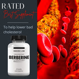 Research Labs 2 Fer 1 Ad - 1500mg Clinical Grade Berberine High Absorption Formula & BerberQuil™ Support. 180 Total Capsules. 500mg Each Capsule