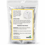 AirFresh250 - Slow Release Chlorine Dioxide Air Purifing Pouch - 4 Pouches. Eliminates all Odors, Professional Strength Odor Remover for Car, RV, Garbage, Refrigerator, Shoes, Closets, Gymbags.