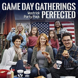 Arizona Wildcats Party Supplies 48 Piece Officially Licensed University Set: 16 oz. Plastic Beverage Cups, 9" Paper Plates, Luncheon Napkins, Complete Party Supplies for 16 Guests by Westrick