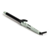 Bio Ionic Long Barrel Styler, 1" Curling Iron with Moisture Heat Technology & NanoIonic MX, Versatile Curling Wand with Adjustable Heat Settings, Hair Curler with 2" Extended Barrel, Jade Green