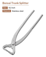 Bonsai Tool Set 6PCS with Wood Box, Stainless Steel Bonsai Tools