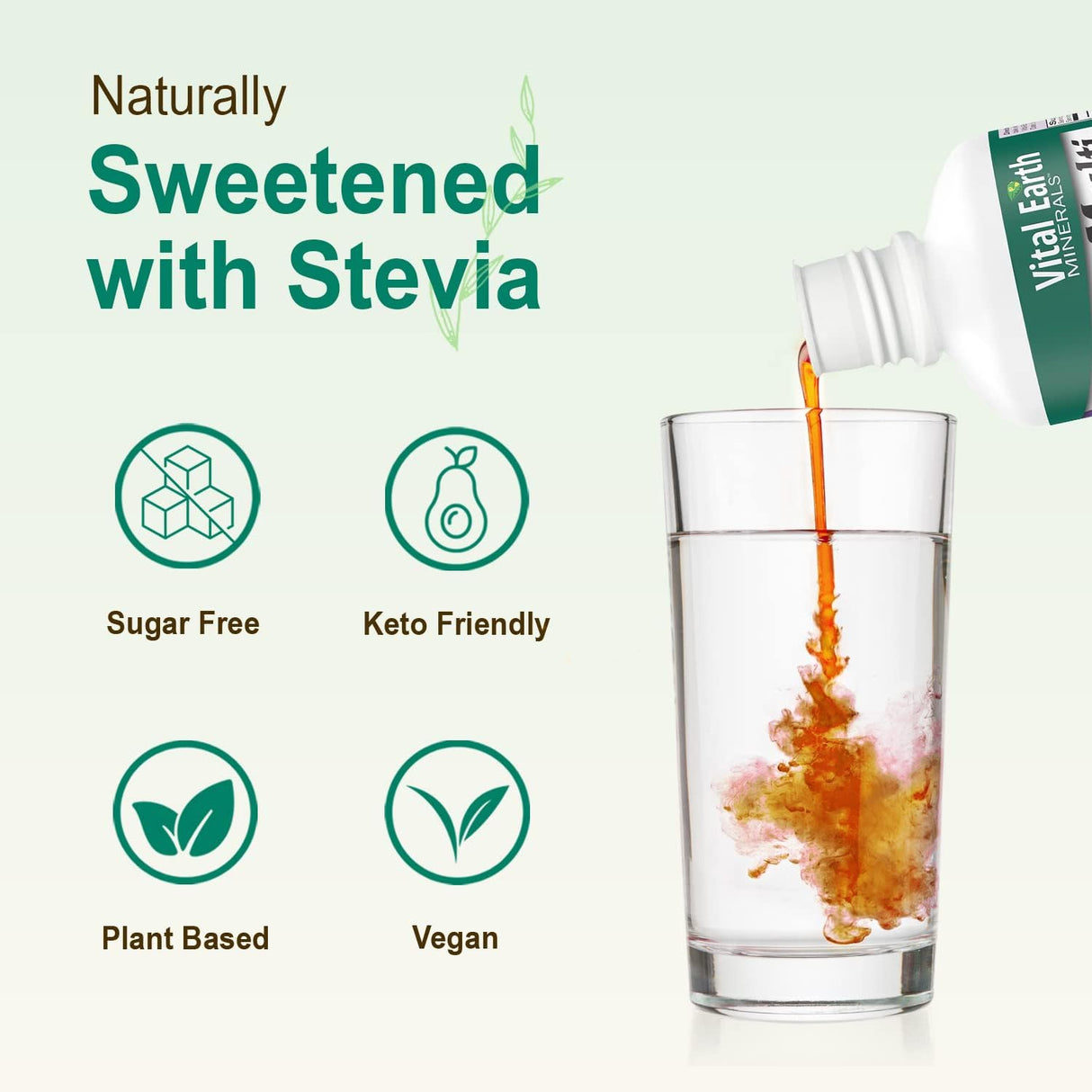 Vital Earth Minerals Super Multi – Liquid Multivitamins for Women, Men & Kids, Liquid Vitamins with Fulvic Acid for Better Absorption, MTHFR Support, 32 Oz + 1 Oz Cup