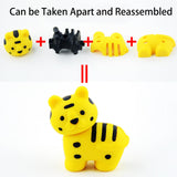 URSKYTOUS 60Pcs Animal Erasers Desk Pets for Kids,Classroom Prizes