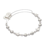Alex and Ani Seaside Pearl Beaded Bangle