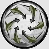 HELIMIX 2.0 Vortex Blender Shaker Bottle Holds upto 28oz | No Blending Ball or Whisk | USA Made | Portable Pre Workout Whey Protein Drink Shaker Cup | Mixes Cocktails Smoothies Shakes | Top Rack Safe