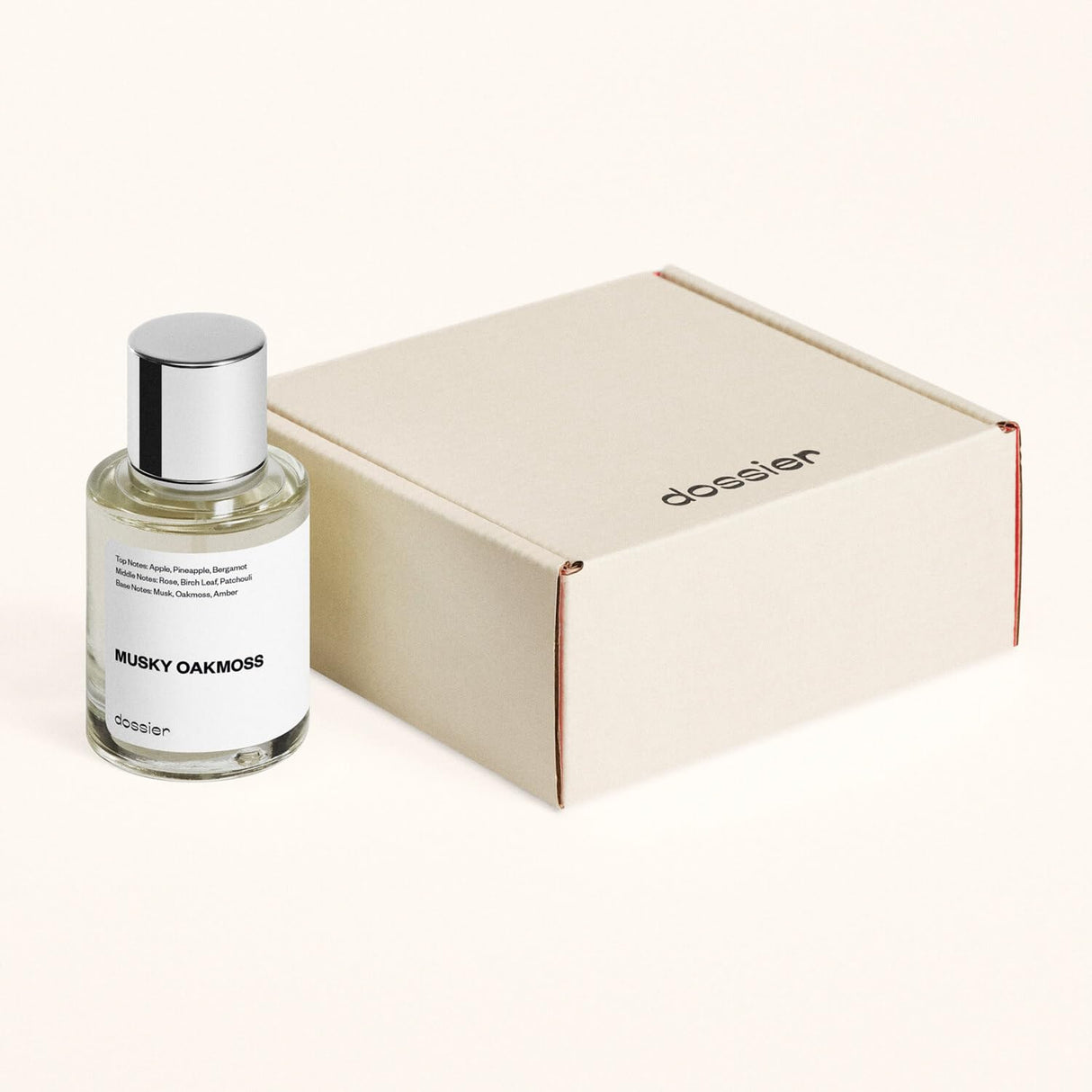 Dossier - Musky Oakmoss - Eau de Parfum - Inspired by Creed's Aventus - Perfume Luxury - Pure Infused - Paraben-Free - Vegan - For Men - Fragrance 1.7 oz (Spray 50ml)
