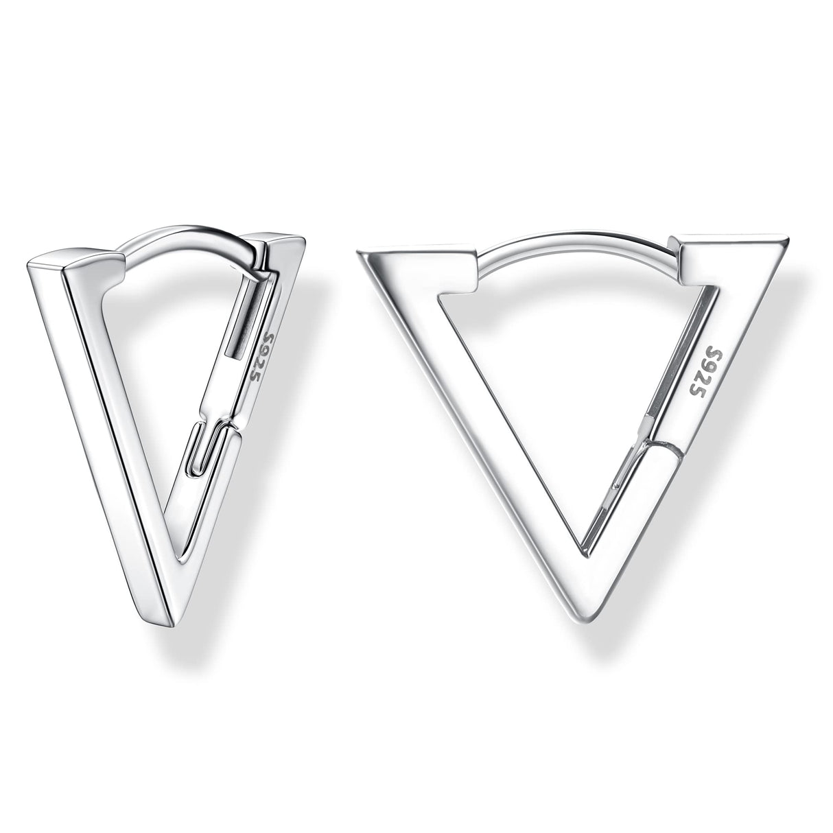 MILACOLATO Solid 925 Sterling Silver Small Huggie Hoop Earrings for Women