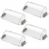 Air Vent Deflectors Adjustable Magnetic Heat and Vent Cover,9" to 15"Inches-Heavy Duty Unbreakable Plastic with Magnet Secure Design,for Vent Covers for Home Floor,Sidewall,Ceiling Registers,4 Pack