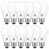 E ENERGETIC LIGHTING Dimmable LED Light Bulbs, 60W Equivalent 5000K Daylight, 8W 800 Lumens, E26 LED Bulb 60 Watt Dimmable, ETL Listed, 12 Packs