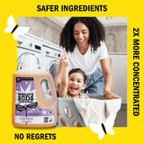 Molly's Suds Liquid Laundry Detergent | Clean Laundry Detergent Soap for Sensitive Skin | 2x Concentrated, High Efficiency (HE) (Lavender - 200 Loads)