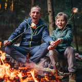 Camping Cooking Utensils Set - Camping Utensil Set Car Camping Cooking Essentials Gear for Camp Kitchen Cooking and Grilling, Stainless Steel & Silicone Ideal Gift for RV Tent Camper