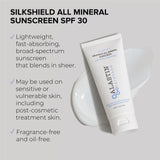 ALASTIN Skincare SilkSHIELD All Mineral Sunscreen for Face SPF 30 (1.9 oz) | Lightweight Sunblock Lotion | Daily Moisturizer | Fragrance-Free
