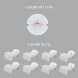 Conair Hot Rollers Hair Curlers for Long, Medium and All Hair | Heated Rollers with Hair Roller Clips Included | 2-inch Rollers | Amazon Exclusive