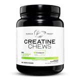 Muscle Feast Vegan Creatine Monohydrate, Gluten-Free Creapure Chews, Lemon Lime, 360 Tabs