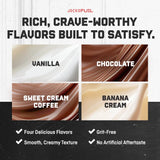 Jocko Mölk 30g Grass Fed Protein Shakes – No Added Sugar Protein Drinks KETO Friendly - Ready to Drink 12 FL Oz (Pack of 12) Banana Cream