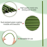 20Pcs Plant Stakes, 23.6IN Orchid Support Stakes for Indoor Plants