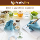 PRATIC LINE Ashwagandha Capsules 3,000 mg - 120 Vegan Cap Made with Organic Ashwagandha Powder and Root Extract. Gluten Free. Made in USA