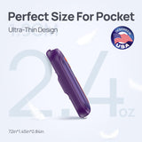 DeeKom Rechargeable Hand Warmers 2 Pack, 6000mAh Electric Hand Warmer Rechargeable, 2 in 1 Portable Hand Warmers with AI Smart Chips, Outdoor, Hunting, Camping for Family for Christmas