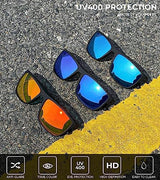 KALIYADI Polarized Sunglasses for Men, Lightweight Sun Glasses with UV Protection for Driving Fishing Golf