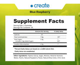 Create Creatine Monohydrate Gummies for Men & Women, Boost Focus, Strength, and Endurance, Anti-Melting Formula, Vegan, Gluten-Free, Non-GMO, 1.5g of Creatine per Gummy (Blue Raspberry, 90 ct)