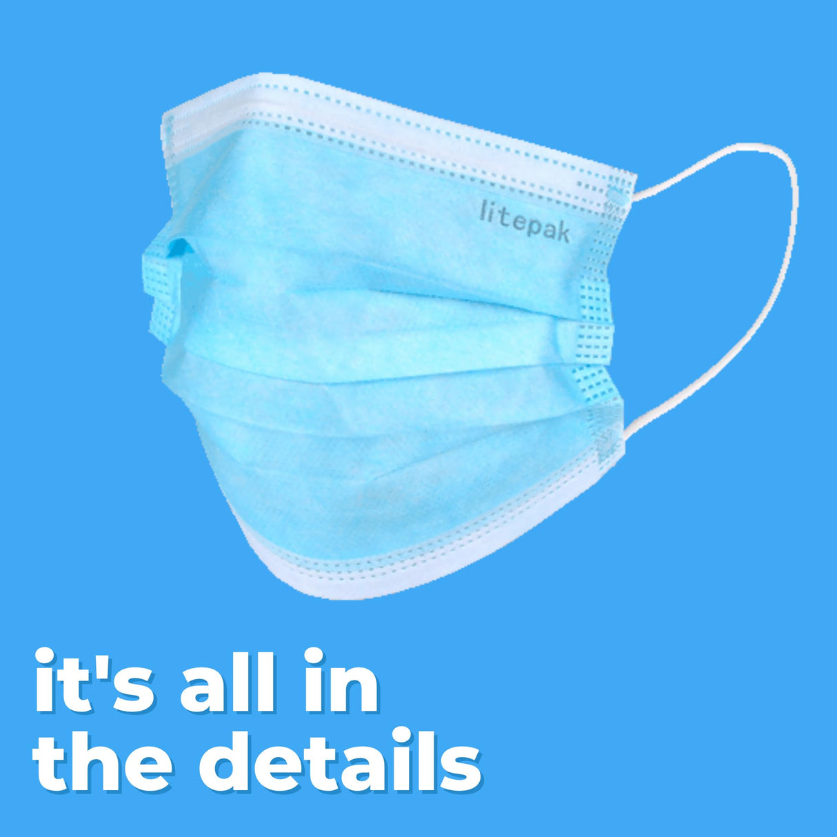 Disposable Face Masks - 1,000 PCS - for Home & Office - Breathable & Comfortable Filter (50 Count (Pack of 20), Blue)