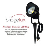 Color LED Outdoor Landscape Spotlight Remote 10W RGB Waterproof Spot Light for Yard Tree Garden Halloween Christmas Lighting, 120V