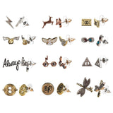 Harry Potter Hogwarts Symbols Zinc Alloy Earrings Set for Women