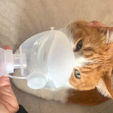 Nomeoop Feline Aerosol Chamber Inhaler Spacer for Cats and Kittens with Exclusive Pet Mask for Small Size Dogs and All Cats