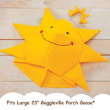 Gaggleville Sun Goose Outfit, Fits Large 23" H Statue, by Fox Valley Traders