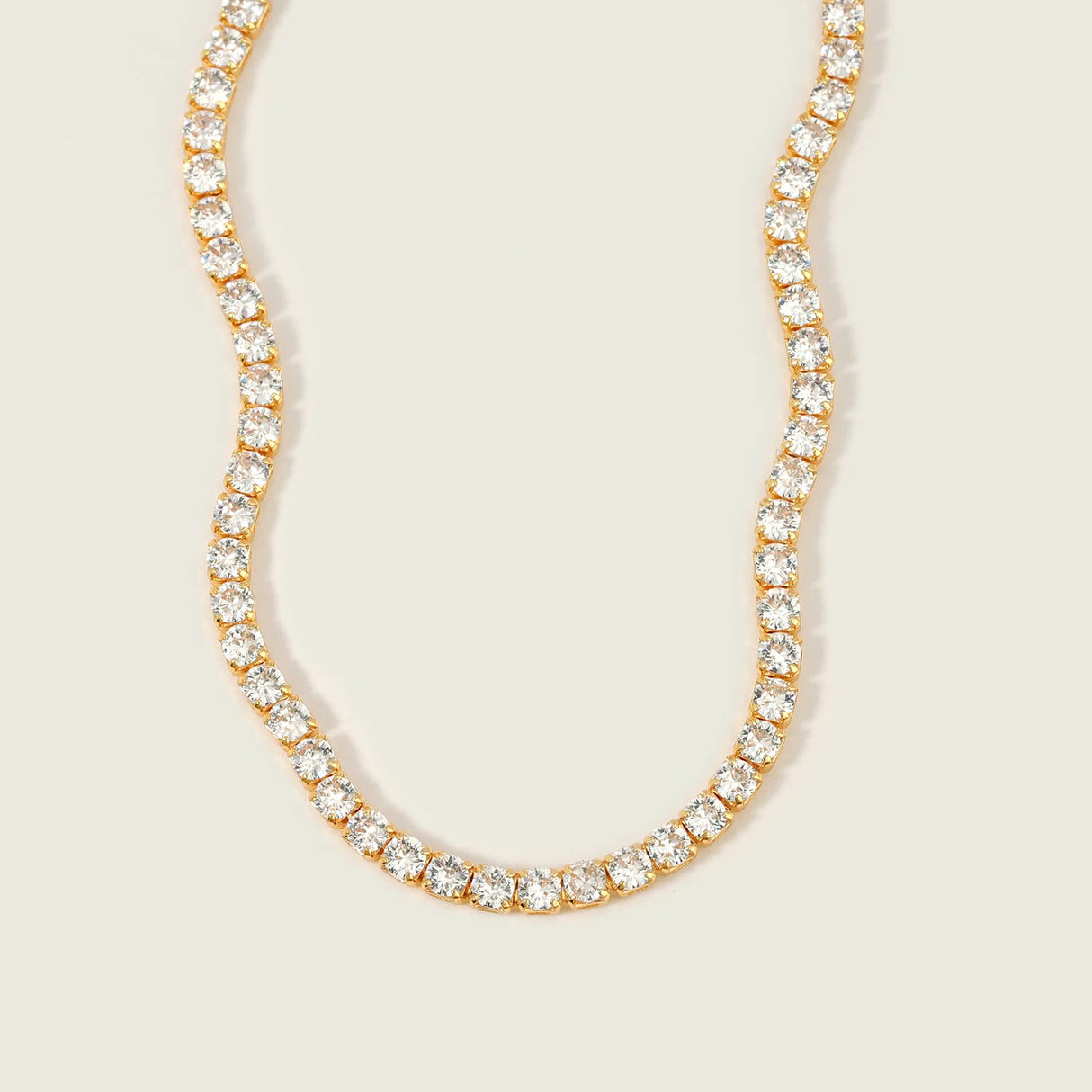 MEVECCO Anklet for Women Gold Tennis Chain Round Zirconia Cut Faux Diamond 14K Gold Plated Dainty Chain Boho Beach Summer Simple Foot Jewelry Ankle Bracelet