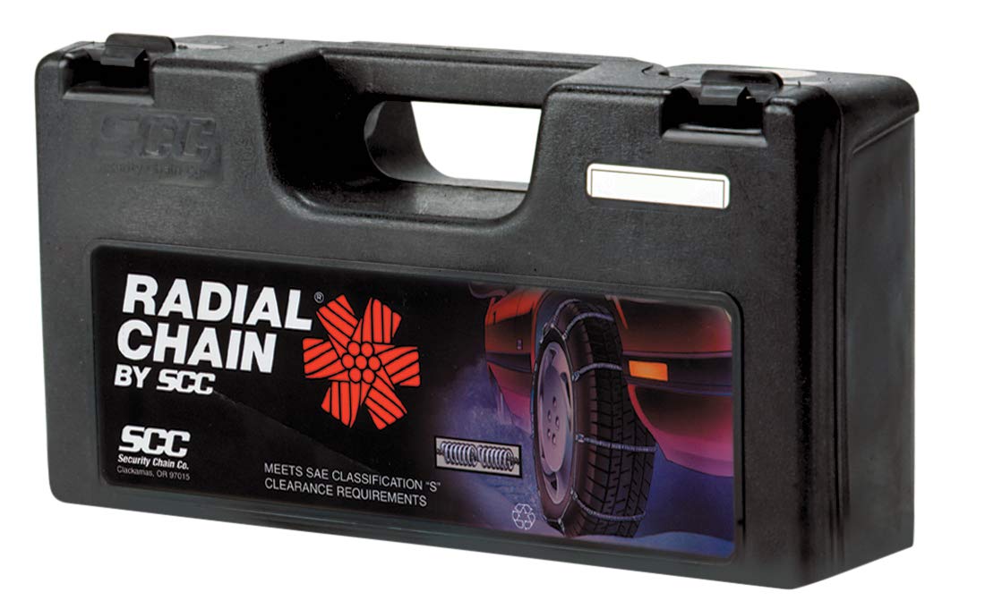SCC SC1014 Radial Chain Cable Traction Tire Chain - Set of 2
