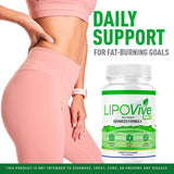 LipoVive Pro Capsule - Official LipoVive Pro Pills Advanced Formula Premium All Natural Supplement Support, LipoVive Pro Capsule for Overall Health & Wellness, 60 Capsules for 1 Month
