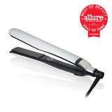 ghd Platinum+ Styler ― 1" Flat Iron Hair Straightener, Professional Ceramic Hair Styling Tool for Stronger Hair, More Shine, & More Color Protection ― White