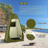 BRIAN & DANY Pop Up Shower Tent, Portable Privacy Camping Changing Tent, Camp Toilet Bathroom Pod with Rain Shelter & Windows, UPF 50+ & Waterproof, 47.2" x 47.2" x 74.8"