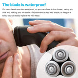 3 Pieces Replacement Shaving Head for Philips Norelco SH90/62 Series 9000 Series 8000 SensoTouch 3D S9721 S8950 S9000 S9311 S9321 S9511 S9531