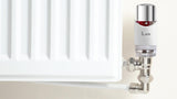 iLAN TRV Thermostatic Radiator Valve, Replacement Head Only, Chrome & White