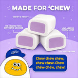 HI-CHEW Grape Sticks, 15-Pack, Unique Fun Soft & Chewy Taffy Candy, 1.76oz Each - Made with Immensely Juicy Fruity Flavors, Halloween Candy