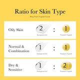 medicube Glass Skin Refining Duo at Night: Deep Vitamin C Golden Capsule Face Moisturizer and Turmeric Overnight Wrapping Peel Off Mask