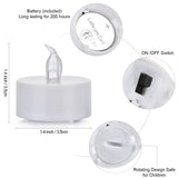 PUNPUBA LED Tea Lights Flameless Candles- 150Pack Tealight Candle Realistic and Bright Flickering Long Lasting 200Hours for Holiday Celebration,Party, Home Decoration WarmYellow,Battery Operated