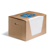 PIG Oil Mat - Oil-Only Absorbent Mat Pad - 100 Pads per Dispenser Box - 15" x 20" Pad - Absorbs up to 28 Ounces per Pad - Heavyweight - MAT440